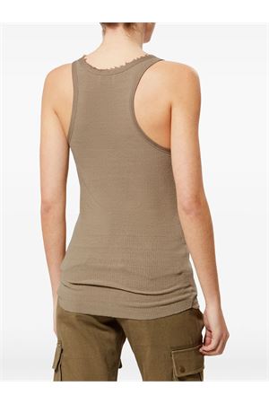 Ribbed Silk Jersey Tank Top ISABEL MARANT | TS0318FAD2K02I50LB